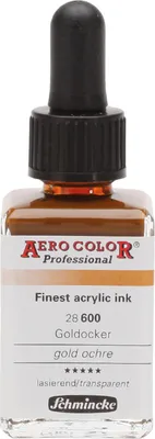 Goldocker 28ml Schmincke Aero Color 600 23 Airbrush Farbe