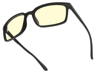 Produktbild von GUNNAR Gaming- und Computerbrillen - Mammoth- Rahmenfarbe: Onyx, Linsentönung: Amber (Blockiert 65% des blauen Lichts & 100% UV-Licht) - Blaulichtblockierende Brillen