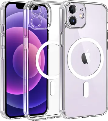 Zdjęcie produktu dla Etui Do Iphone 12 Wzmacniane Do Magsafe Anti Shock Clear Case + Szkło 9H