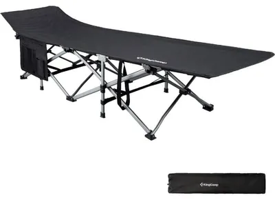 Obrázek produktu pro Kempingové skládací lehátko se zvýšenou nosností King Camp KC8009