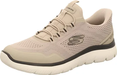 Produktbild von Skechers Herren-Sneaker-Slipper SLIP-INS SUMMITS - TOP RATE Taupe-Schwarz, Farbe:beige/schlamm, EU Größe:481/2