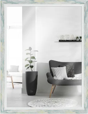 Produktbild von MendeFrames H490 Wandspiegel türkis 50x65 cm