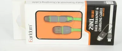 Produktbild von Imitatie 2 in 1 USB Kabel - Green
