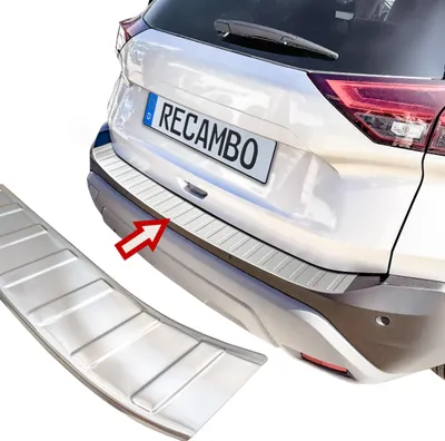 Image de Protection du seuil de chargement en acier inoxydable mat pour Nissan X-Trail | T33 | année à partir de 2021>