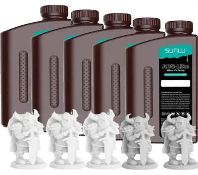 Obrázek produktu pro 3D pryskyřice, není křehká, rychlé vytvrzení, 3WT 2GY