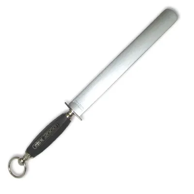 AUSONIA Profi-Wetzstahl 19 Cm – Zum Schärfen Von Küchenmessern, Made In Italy