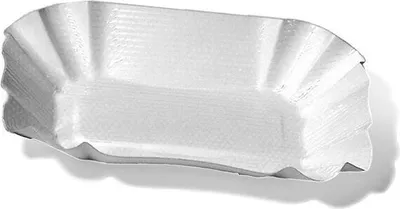 Produktbild von 250x Pappschalen eckig  9 x 14 x 3cm KU 51 fettdicht