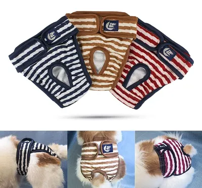 Imagen del producto de Pañales lavables para cachorros, paquete de 3