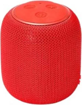 Produktbild von INF Kompakter Bluetooth 5.3 Lautsprecher - Mini Lautsprecher mit FM Radio Rot