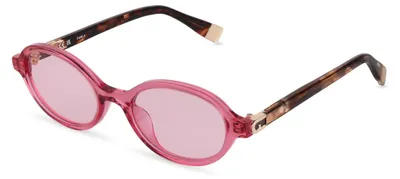 Produktbild von Furla SFU972 Rosa trasparente lucido 51/19/140 Damen Sonnenbrillen