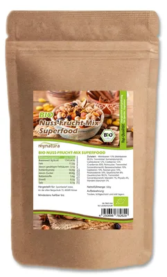 Produktbild von Mynatura Frucht-Nuss Mix „Superfood“ – in verschiedenen Größen - 1000g