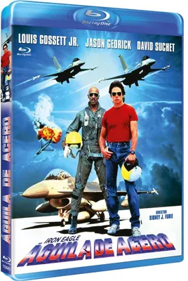 Produktbild von Der stählerne Adler / Iron Eagle Blu-Ray Spanisch Import mit Deutschem Originalton