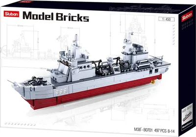 Produktbild von Sluban 0701 - Versorgungsschiff - Neu