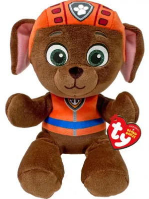Produktbild von Ty 44026 - Zuma Paw Patrol - Beanie Babies Plüschtier - 15 cm