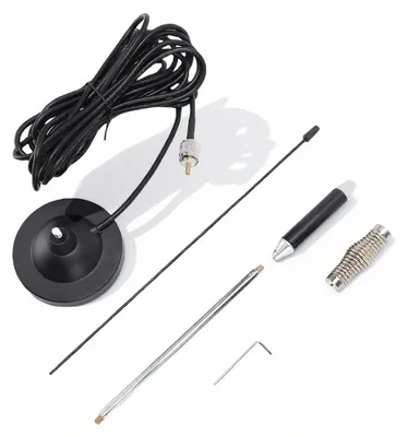 CB-Antenne 3dB mit Magnetfuß, 26-28 MHz, 5m Kabel