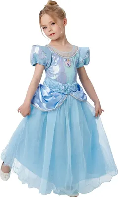 Produktbild von Disney Prinzessin Cinderella Kinderkostüm Deluxe Kindergröße: 116