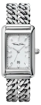 Obrázek produktu pro Thomas Sabo WA0428-201-201  Watch Rectangular Silver-Colored 22mm