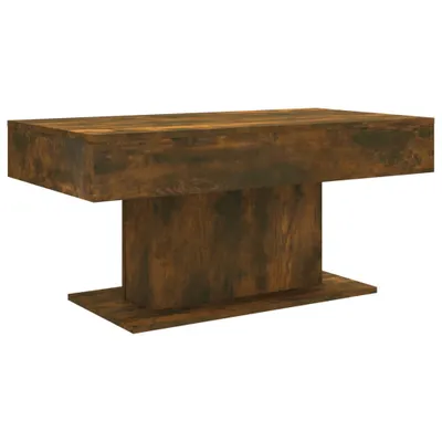 Obrázok produktu pre vidaXL Konferenčný stolík Smoked Oak 96x50x45 cm Materiál dreva