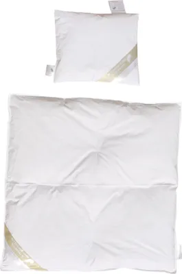 Produktbild von Betten Hofmann Baby Ganzjahres Set Daunendecke 80x80 + 35x40 Kissen 100% Daunen