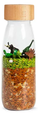 Zdjęcie produktu dla Butelka zapachowa Spy Jurassic Tiny – 14 x 4 cm – brązowa | marki Petit Boum