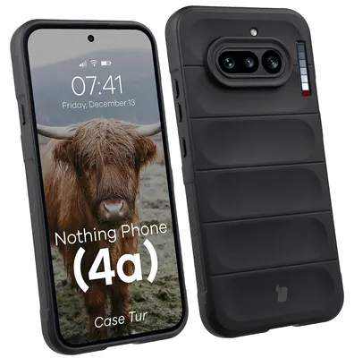Produktbild von Robuste Handyhülle für Nothing Phone (4a), Bizon Case Tur, Schwarz