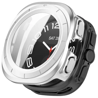 Produktbild von Smartwatch Hülle + H9 Glas TPU Silikon Samsung Galaxy Watch Ultra 2 2026 47mm