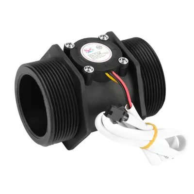 Image de DN50 G2" Débitmètre à turbine Débit d'eau Capteur à effet Hall Interrupteur Mètre pour chauffe-eau