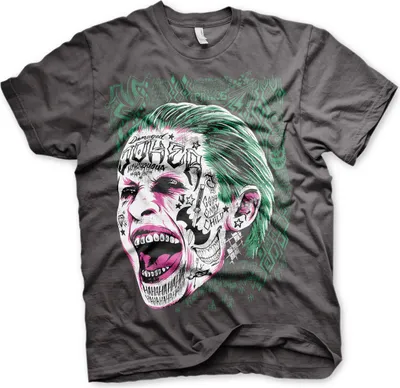 Produktbild von Suicide Squad Joker T-Shirt - XX-Large - Dark-Grey