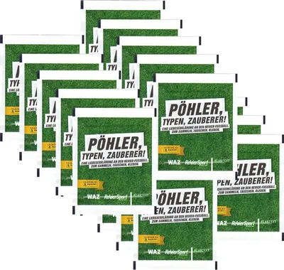 Immagine prodotto di Pöhler, ragazzi, maghi! - Adesivi da collezione - 20 bustine