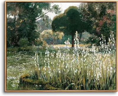 Image de Ancienne photo sur toile avec cadre en bois - Décoration murale - 1 pièce - 50 x 75 cm
