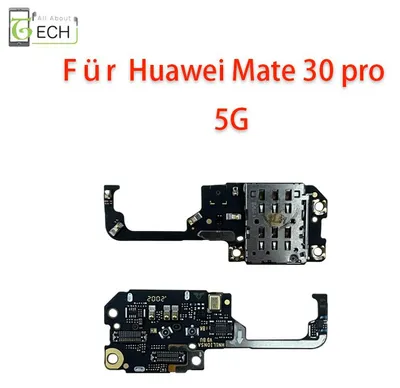 Produktbild von Für Huawei Mate 30 Pro 5G Simleser Sim Slot Schacht Karten Leser Mikrofon