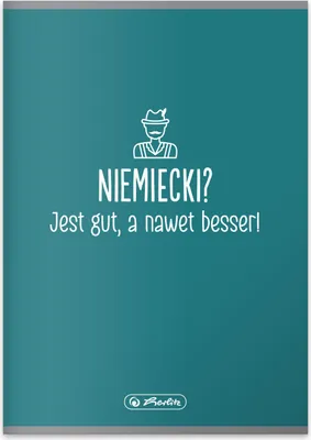 Zdjęcie produktu dla Zeszyt A5 z 60 kartkami - idealny do nauki języka niemieckiego, doskonałej jakości papier, praktyczny format i trwała okładka. Spraw sobie i swoim notatkom wyjątkowy styl!