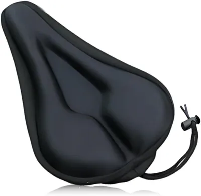 Produktbild von Fahrradsattel-Gelüberzug weich, 27 x 18 cm, universell für Rennräder