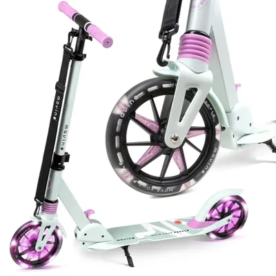 Productafbeelding van Cityroller MOVINO CITY LIGHT Schokdemper LED-wielen max. 100kg