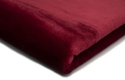 Obrázek produktu pro Minkee Plyšová hladká oboustranná Umělá kožešina Bordeaux 50 x 160 cm