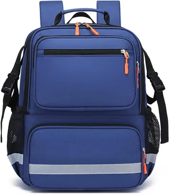 Immagine prodotto di Zaino per sedia a rotelle - Borsa per sedia a rotelle - Per trasportare oggetti - Strisce riflettenti - 33x21x41 cm - Nero