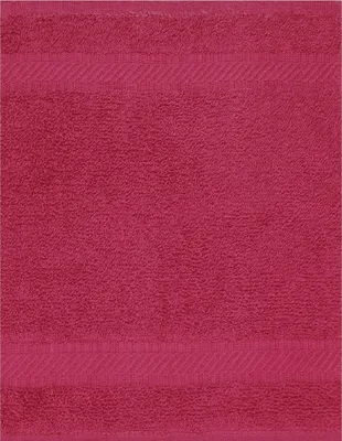 Produktbild von Betz Gästetuch Gästehandtuch PALERMO 100% Baumwolle 30x50 cm in verschiedenen Farben Farbe - cranberry
