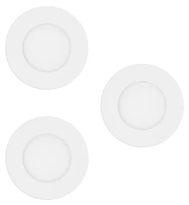 Produktbild von EGLO Fueva-Z, Einbaustrahler, 3 Glühbirne(n), LED, 6500 K, 390 lm, Weiß