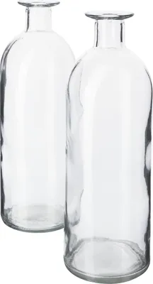 Produktbild von VBS Glasvasen "Bottle", 2 Stück