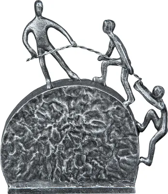 Produktbild von Casablanca by Gilde Dekofigur Design Skulptur Lifting  H. 21 cm,67583