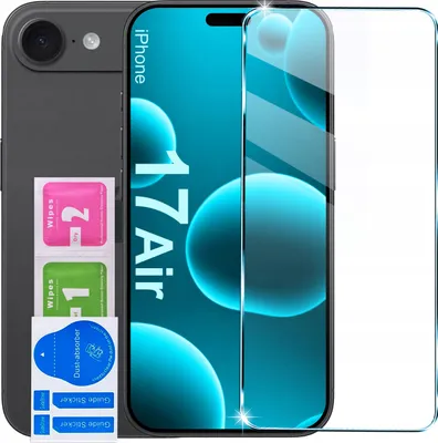 Zdjęcie produktu dla Szkło Hartowane 2,5D 9H Szybka SZKIEŁKO OCHRONNE do iPhone 17 Air