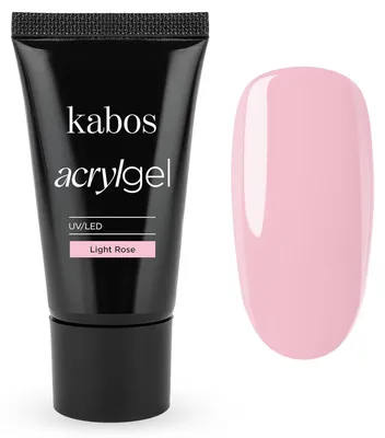 Produktbild von Kabos 2in1 Acrylgel UV/LED Light Rose 30g