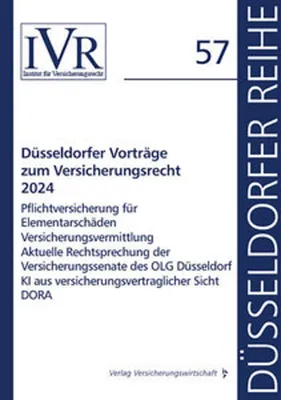 Zdjęcie produktu dla Düsseldorfer Vorträge zum Versicherungsrecht 2024