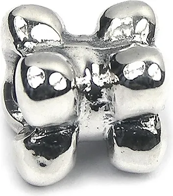 Produktbild von CarloBiagi Bead Charm Schmuck Element Hundeknochen 925 Echt Silber BBS049