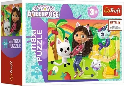 Obrázek produktu pro Puzzle 20 miniMaxi Barevný den Gabby 3 TREFL