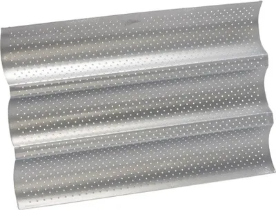 Obrázek produktu pro Patisse pečicí forma na 3 bagety 38x24cm Silver-top P03664