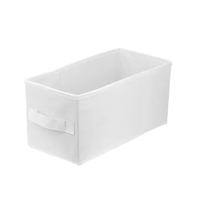Zdjęcie produktu dla Lavita Storage Box | składane pudełka do przechowywania 15 x 31 x 15 cm | organizer do szuflady | systemy organizacji ubrań | przechowywanie i organizacja ubrań | biały | 1 sztuka