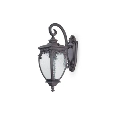 Produktbild von Maytoni  Outdoor Wandleuchte  Fleur 1x E27 excl. Bronze antique aus Aluminum 1230 Lumen 60W für Küche, Schlafzimmer, Wohnzimmer, Esszimmer, Lobby