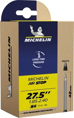 Immagine prodotto di Tubo Air Stop Michelin 27,5x2,45-3,00 (62/77-584) B6 (GV 48 mm) 716374
