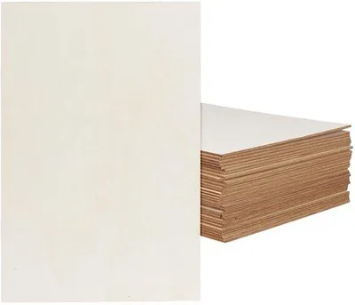 Obrázok produktu pre Dosky z dreva, formát A4, 30 kusov, nespracované, vhodné na DIY projekty, gravírovanie, modelárstvo